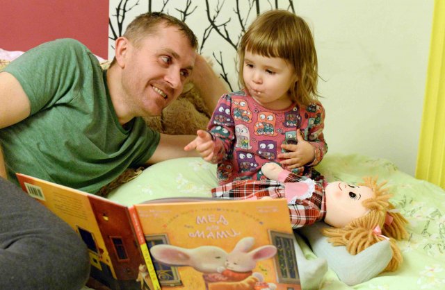 Тато приїхав! Дуже різдвяний пост :-)