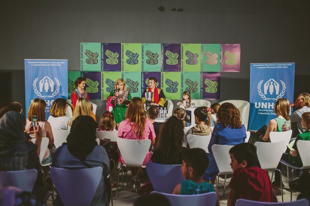 UNHCR Україна: читання "Мене звати Мар'ям" на Книжковому Арсеналі