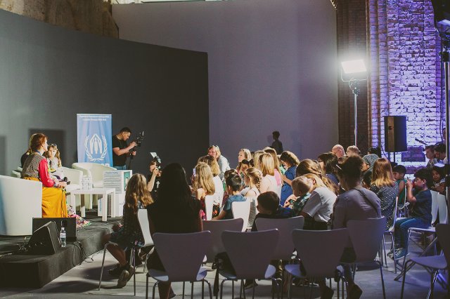 UNHCR Україна: читання "Мене звати Мар'ям" на Книжковому Арсеналі