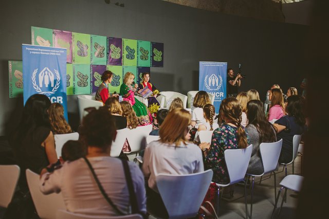 UNHCR Україна: читання "Мене звати Мар'ям" на Книжковому Арсеналі