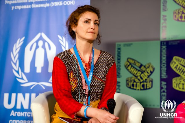 UNHCR Україна: читання "Мене звати Мар'ям" на Книжковому Арсеналі