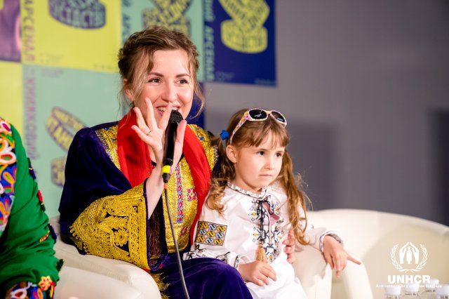 UNHCR Україна: читання "Мене звати Мар'ям" на Книжковому Арсеналі