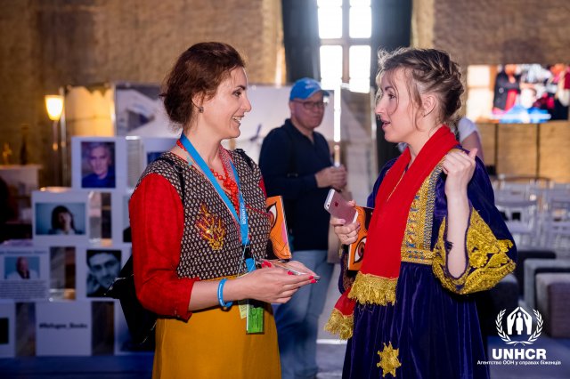 UNHCR Україна: читання "Мене звати Мар'ям" на Книжковому Арсеналі